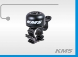 Звонок для велосипеда KMS, медный, большой, 5 цветов 3293035-24, код 10165