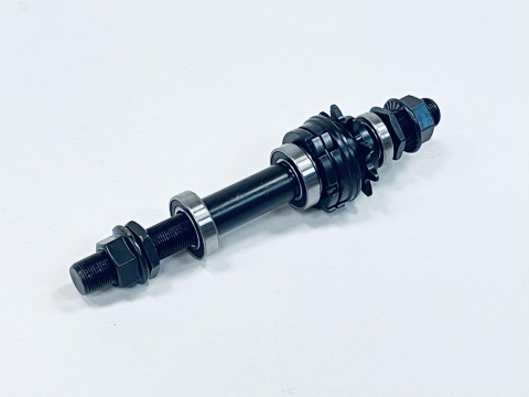 Ось задняя BMX Shunfeng на промах под драйвер в сборе 14мм 175мм, код 33401