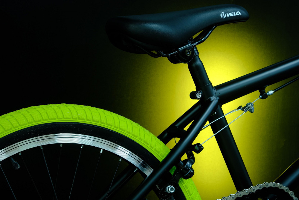 SAFEWAY BMX 20 Чёрный/Жёлтый с пегами