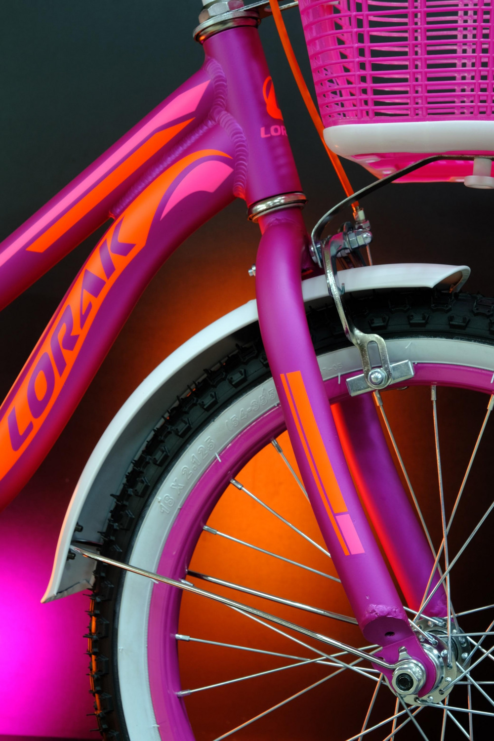 LORAK JUNIOR 20 Girl Doll Матовый Фиолетовый/Оранжевый