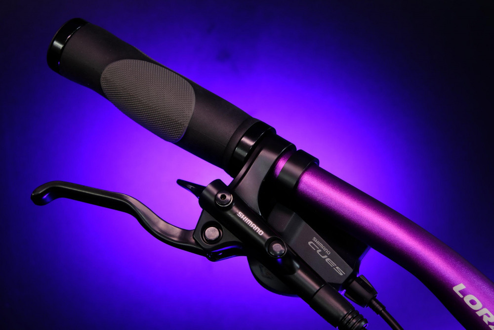 LORAK GLORY 400 9 sp Матовый Серебристый/Фиолетовый 17р (на рост 155-173)