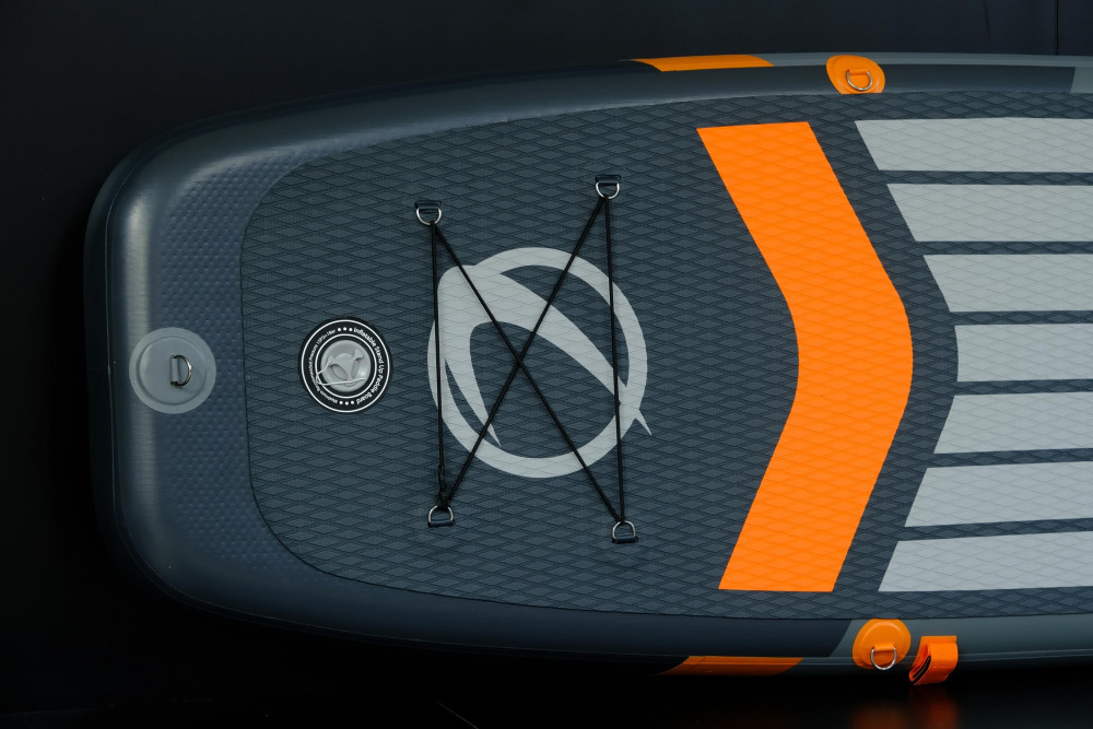 Сапборд Lorak 908 (320*81*15) серо-оранжевый, код 77908