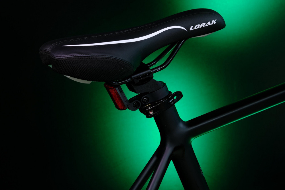 LORAK Sel 9000 8 sp Матовый Чёрный/Зелёный 19р (на рост 171-182)